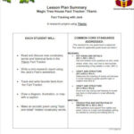 10 Best Lesson Plan Summary Templates PDF Free Premium Templates