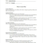 10 Best Music Lesson Plan Templates PDF Word Apple Pages Google
