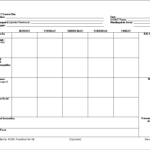 10 Free Teacher Schedule Templates MS Word Excel PDF