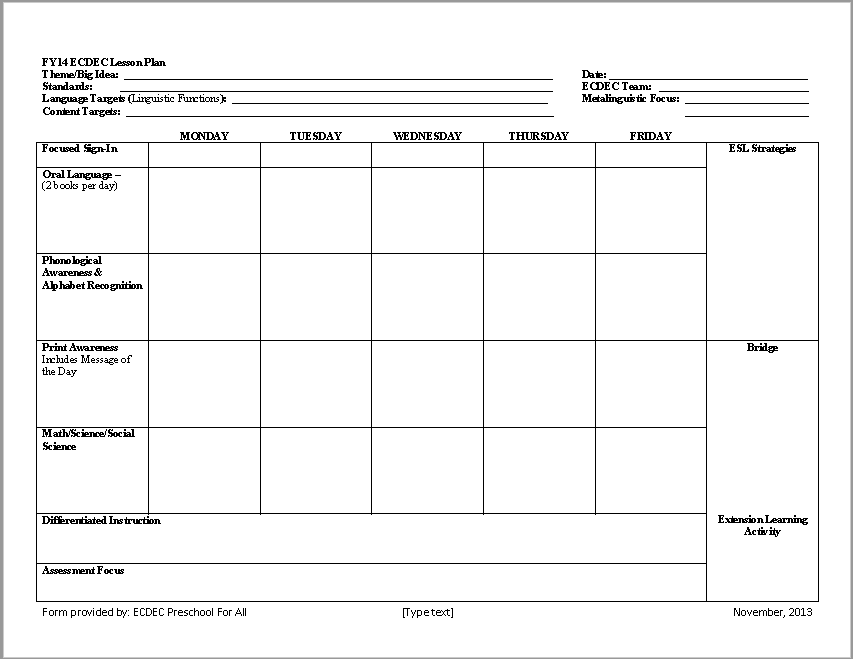 10 Free Teacher Schedule Templates MS Word Excel PDF 