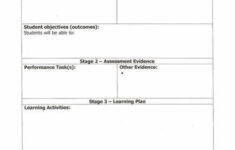 20 Project Based Lesson Plan Template In 2020 Lesson Plan Templates