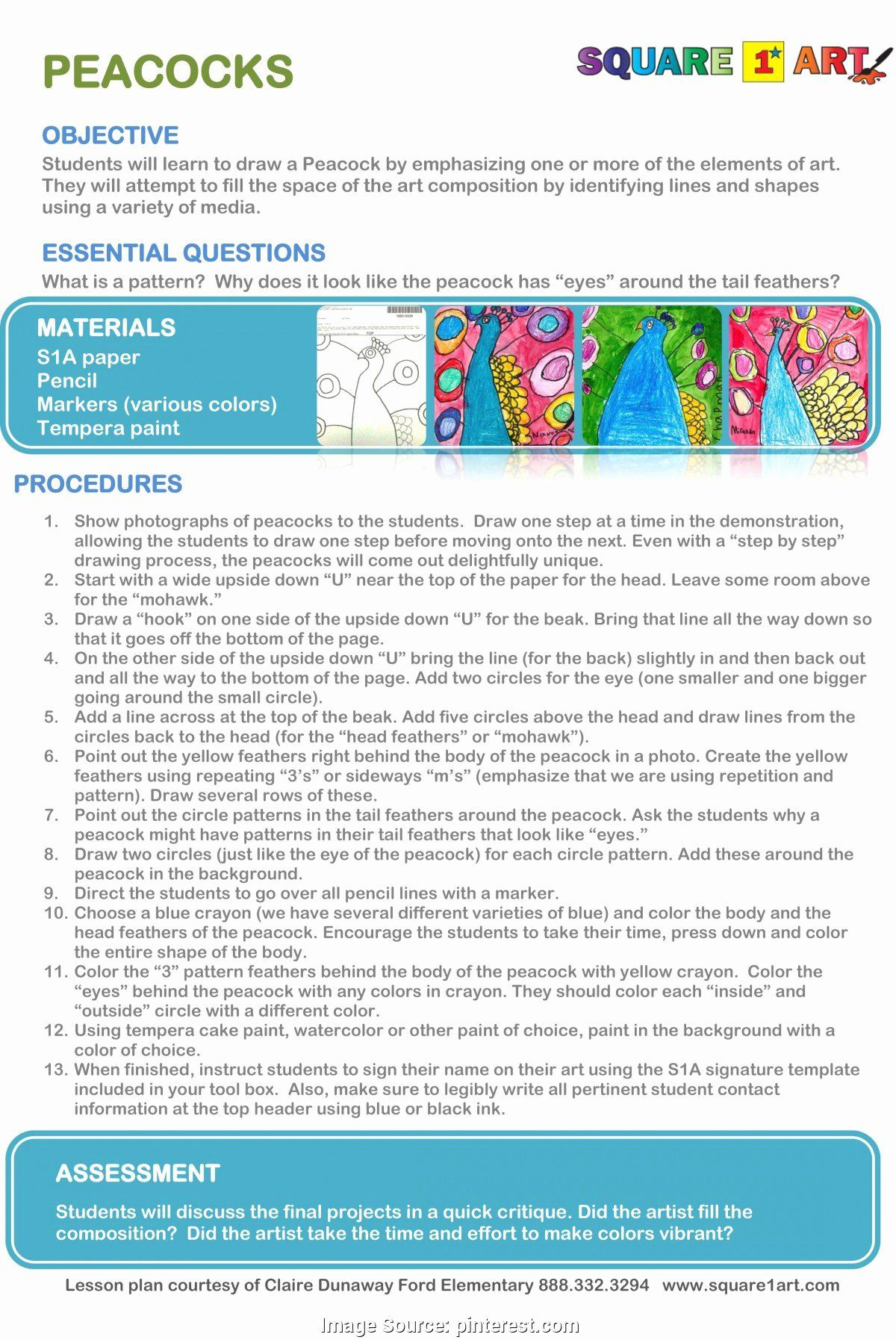 25 Elementary Art Lesson Plan Template In 2020 With Images Art 