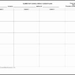 30 Weekly Lesson Plan Template Elementary In 2020 Teacher Plan Book