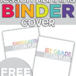 4 Free Teacher Planning Binder Covers Printable KindergartenWorks