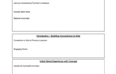 44 FREE Lesson Plan Templates Common Core Preschool Weekly