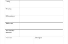 47 Lesson Plan Templates In PDF Free Premium Templates