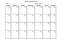 50 Lesson Plan Templates PDF DOC Excel Free Premium Templates