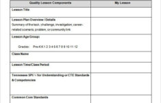 59 Lesson Plan Templates PDF DOC Excel Free Premium Templates