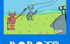 Art Lesson Sub Lesson Or Center Activity Robots In Spring With