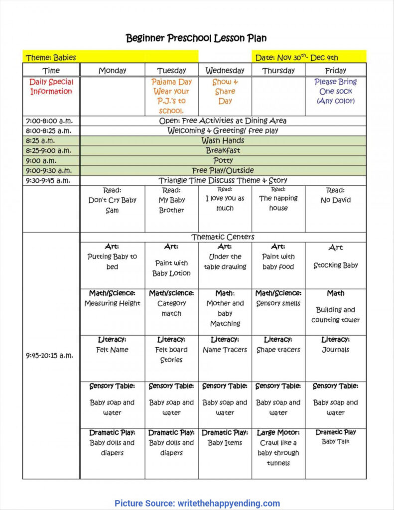 Best 2 Year Old Lesson Plans For Preschool Two Year Old Lesson Plan 