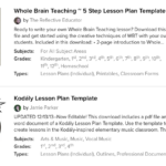 Best 4 Websites To Download Free Lesson Plan Template PDF