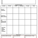 Best Lesson Plan Template Weekly Prescool Plannar Get Your Calendar