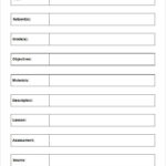 Blank Lesson Plan Template 3 Free Word Documents Download Free