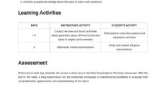 Blank UDL Lesson Plan Template Free PDF Template