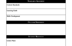 Daily Lesson Plan Template Fotolip