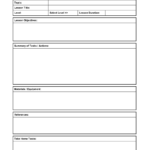 Daily Lesson Plan Template Fotolip