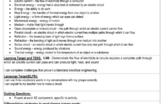 Electricity In Circuits 5e Lesson Plan Template Download Printable PDF