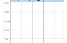 FREE 10 Sample Blank Lesson Plan Templates In PDF