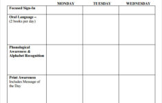 FREE 10 Sample Preschool Lesson Plan Templates In Google Docs MS