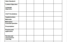 FREE 7 Sample Weekly Lesson Plan Templates In Google Docs MS Word