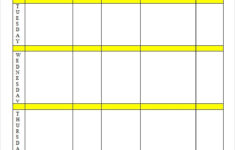 FREE 7 Sample Weekly Lesson Plan Templates In Google Docs MS Word