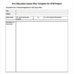 FREE 8 Sample Art Lesson Plan Templates In PDF MS Word