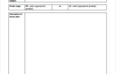 FREE 8 Sample Art Lesson Plan Templates In PDF MS Word