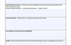 FREE 8 Sample Art Lesson Plan Templates In PDF MS Word