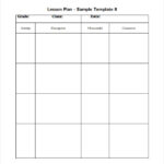 FREE 8 Sample Elementary Lesson Plan Templates In PDF