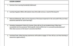 FREE 8 Sample Kindergarten Lesson Plan Templates In PDF MS Word