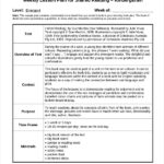 FREE 8 Sample Kindergarten Lesson Plan Templates In PDF MS Word