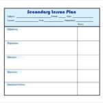 FREE 8 Sample Lesson Plan Templates In PDF MS Word