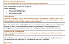 FREE 9 Sample Madeline Hunter Lesson Plan Templates In PDF MS Word