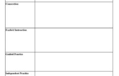 Free Lesson Plan Templates 20 Word PDF Format Download All Form