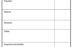 Free Lesson Plan Templates Word PDF Format Download Lesson Plan