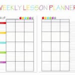 Free Printables For Teachers K5 Worksheets Weekly Lesson Plan