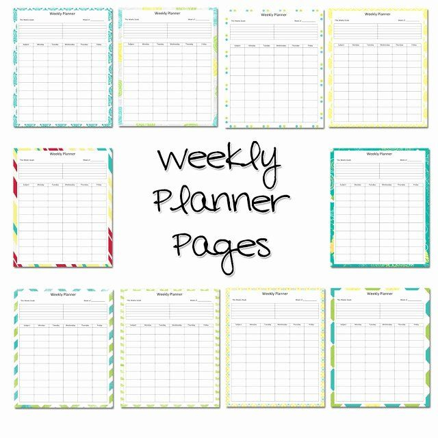 Lesson Plan Book Template Printable In 2020 Teacher Lesson Plans 