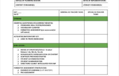 Lesson Plan Template 14 Free Word PDF Documents Download Free