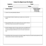 Lesson Plan Template 17 Free Word PDF Document Downloads Free