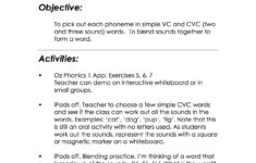 Lesson Plans Phonemic Awareness Missing Beginning Middle And End