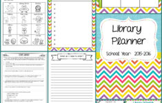 Library Lesson Plan Template Luxury School Library Planner Library