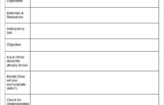 Madeline Hunter Lesson Plan Template 3 Free Word Documents Downlaoad