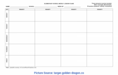 Monthly Lesson Plan Calendar Template Month Calendar Printable