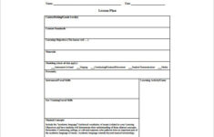 Music Lesson Plan Template 7 Free Word Excel PDF Format Download
