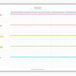 My Strawberry Baby Free Printable Weekly Lesson Plan Template Weekly