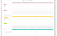 My Strawberry Baby Free Printable Weekly Lesson Plan Template Weekly