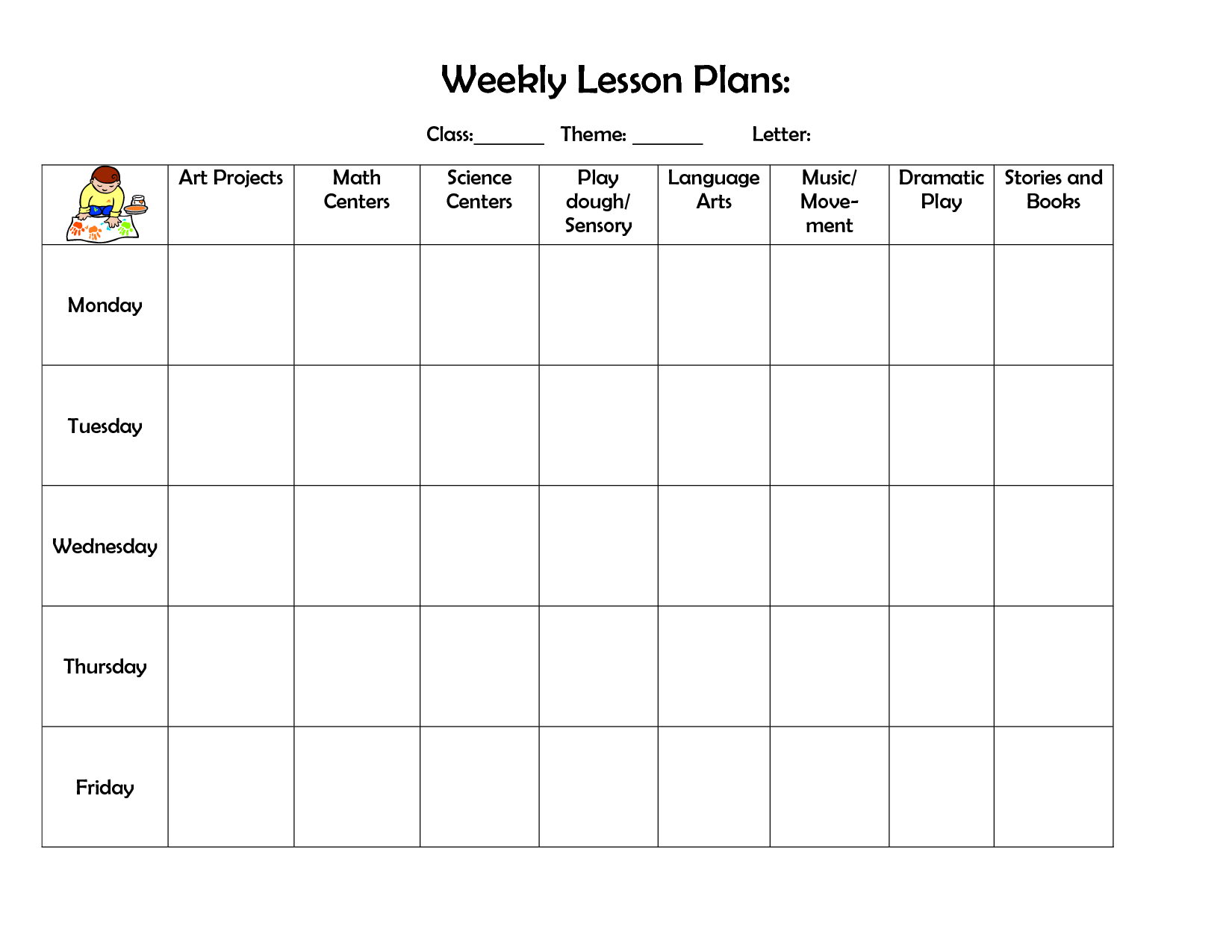 Pin By Https www radhakior On Forms For Classroom Weekly 