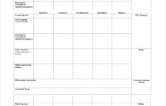 Printable Lesson Plan 7 Free Word PDF Documents Download Free