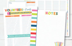 Printable Lesson Planner