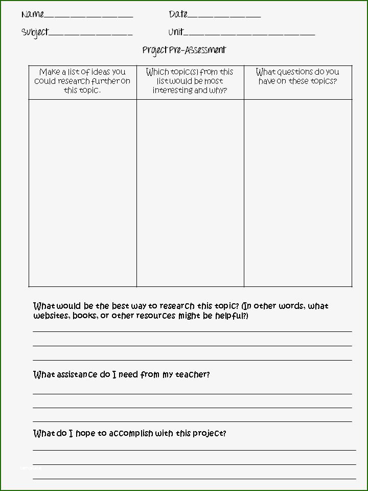 Project Based Learning Lesson Plan Template 16 Tips For 2020 Project 
